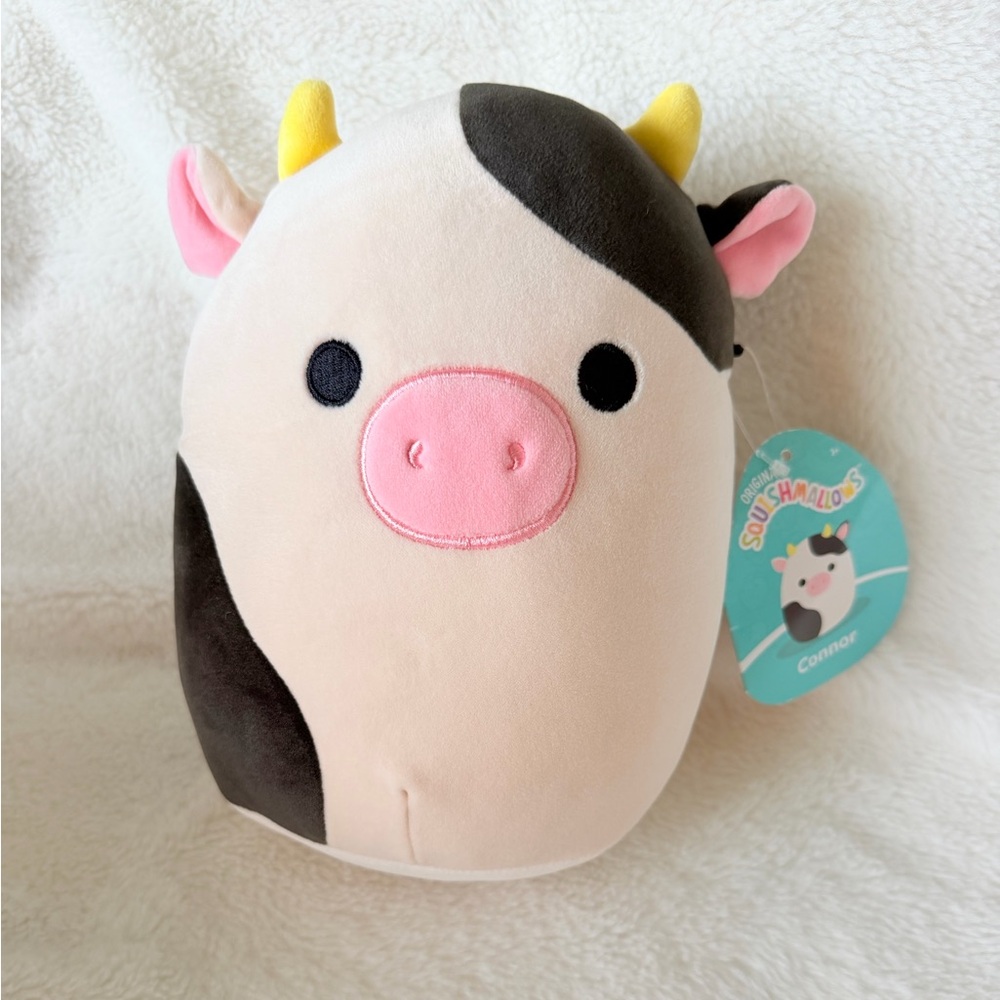 Squishmallows Connor Cow Plush